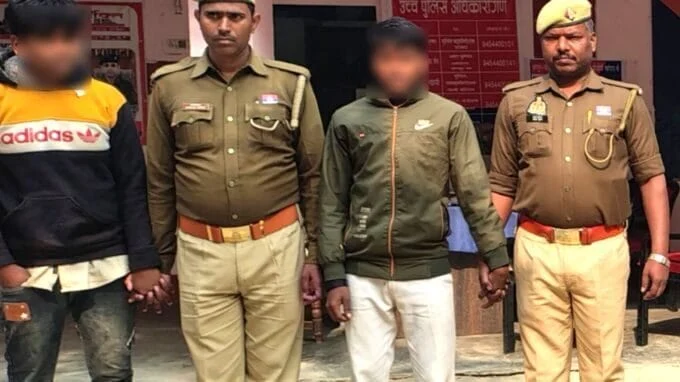 samuhik dushkrm ke abhiyukt giraftar 23 nov 25,मिश्रौलिया पुलिस,सामुहिक दुष्कर्म के 02 अभियुक्त गिरफ्तार,04 बाल अपचारी गिरफ्तार,भेजा न्यायालय,सिद्धार्थनगर समाचार,अपराध समाचार,samuhik dushkrm abhiyukt girafta ps mishrouliya,
