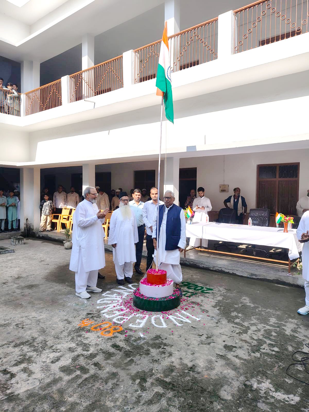 Independence Day 2026 Purvanchal Alfarooq Inter College Itwa