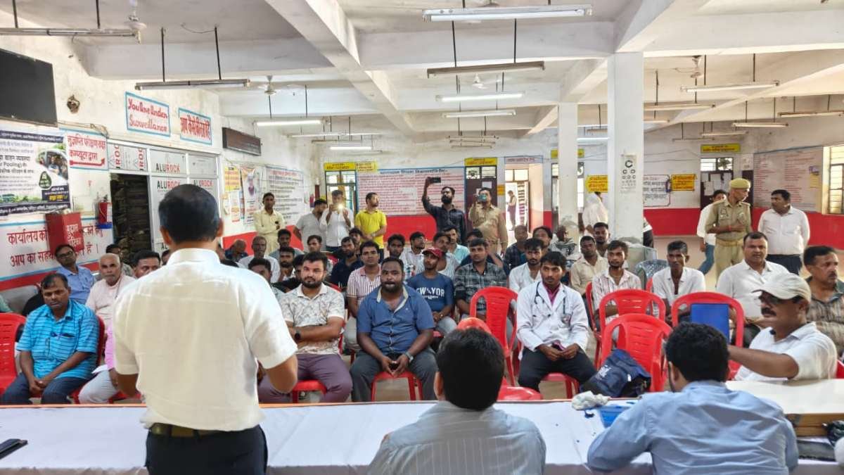Siddharthnagar School Vehicle Drivers Eye Test Mission Safe Future 2 P